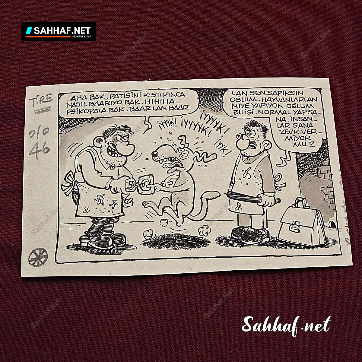 Kitap Dergi Efemera ORİJİNAL KARİKATÜR Sahhaf.Net 2 ORİJİNAL KARİKATÜR Sahhaf.Net Kitap Dergi Efemera 2