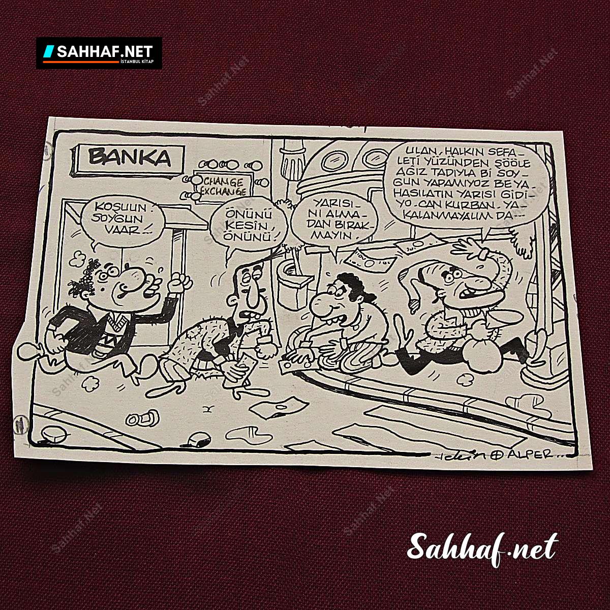 Kitap Dergi Efemera ORİJİNAL KARİKATÜR Sahhaf.Net 2 ORİJİNAL KARİKATÜR Sahhaf.Net Kitap Dergi Efemera 2