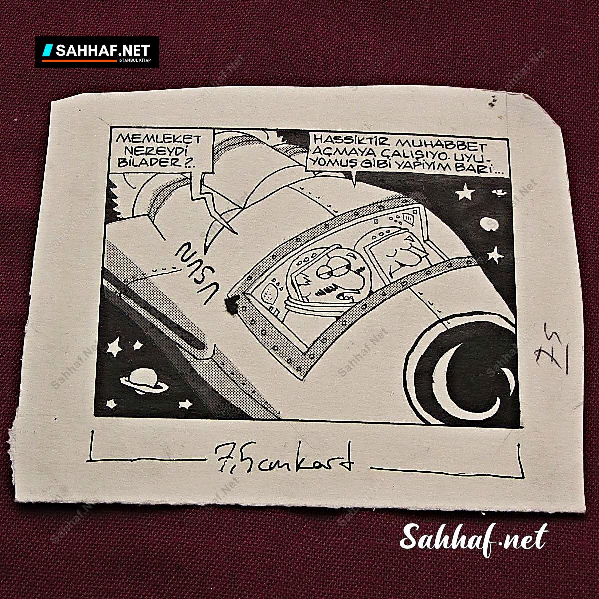 Kitap Dergi Efemera ORİJİNAL KARİKATÜR Sahhaf.Net 2 ORİJİNAL KARİKATÜR Sahhaf.Net Kitap Dergi Efemera 2