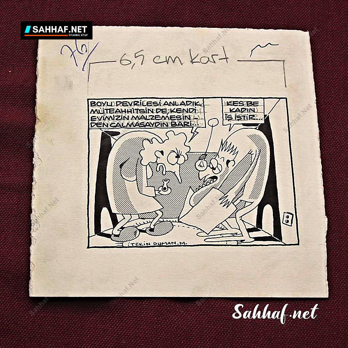 Kitap Dergi Efemera ORİJİNAL KARİKATÜR Sahhaf.Net 2 ORİJİNAL KARİKATÜR Sahhaf.Net Kitap Dergi Efemera 2
