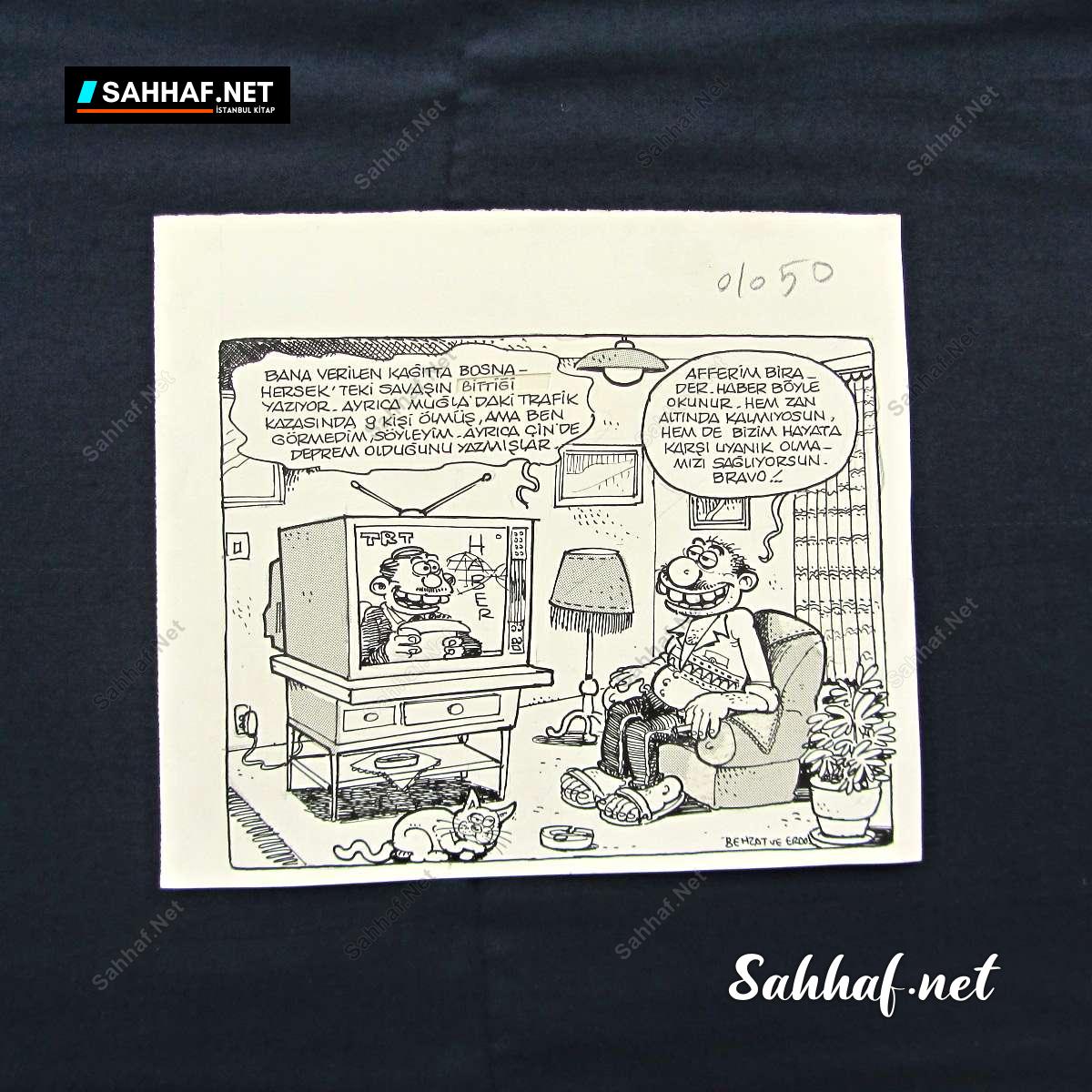 Kitap Dergi Efemera ORİJİNAL KARİKATÜR Sahhaf.Net 2 ORİJİNAL KARİKATÜR Sahhaf.Net Kitap Dergi Efemera 2