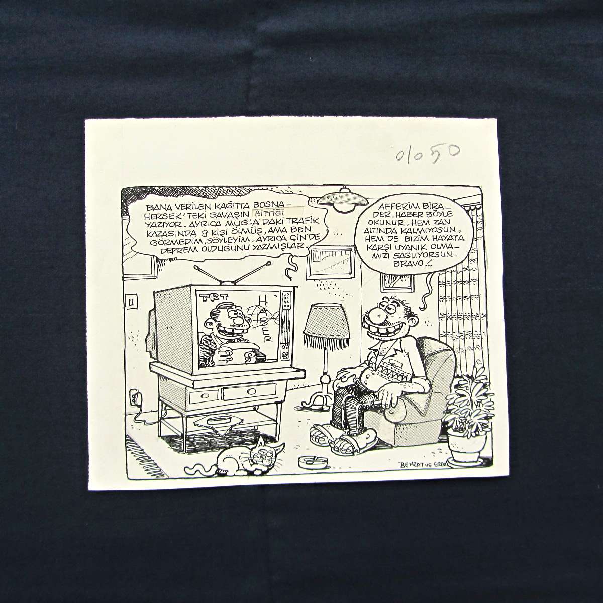 HABER KONULU ORİJİNAL KARİKATÜR 1 HABER KONULU ORİJİNAL KARİKATÜR