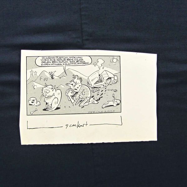 KEDİ KONULU ORİJİNAL KARİKATÜR 51 KEDİ KONULU ORİJİNAL KARİKATÜR