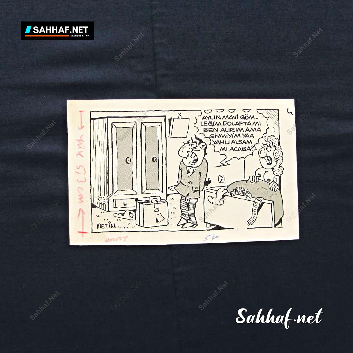 Kitap Dergi Efemera ORİJİNAL KARİKATÜR Sahhaf.Net 2 ORİJİNAL KARİKATÜR Sahhaf.Net Kitap Dergi Efemera 2