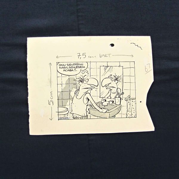 İLİŞKİ KONULU ORİJİNAL KARİKATÜR 47 İLİŞKİ KONULU ORİJİNAL KARİKATÜR