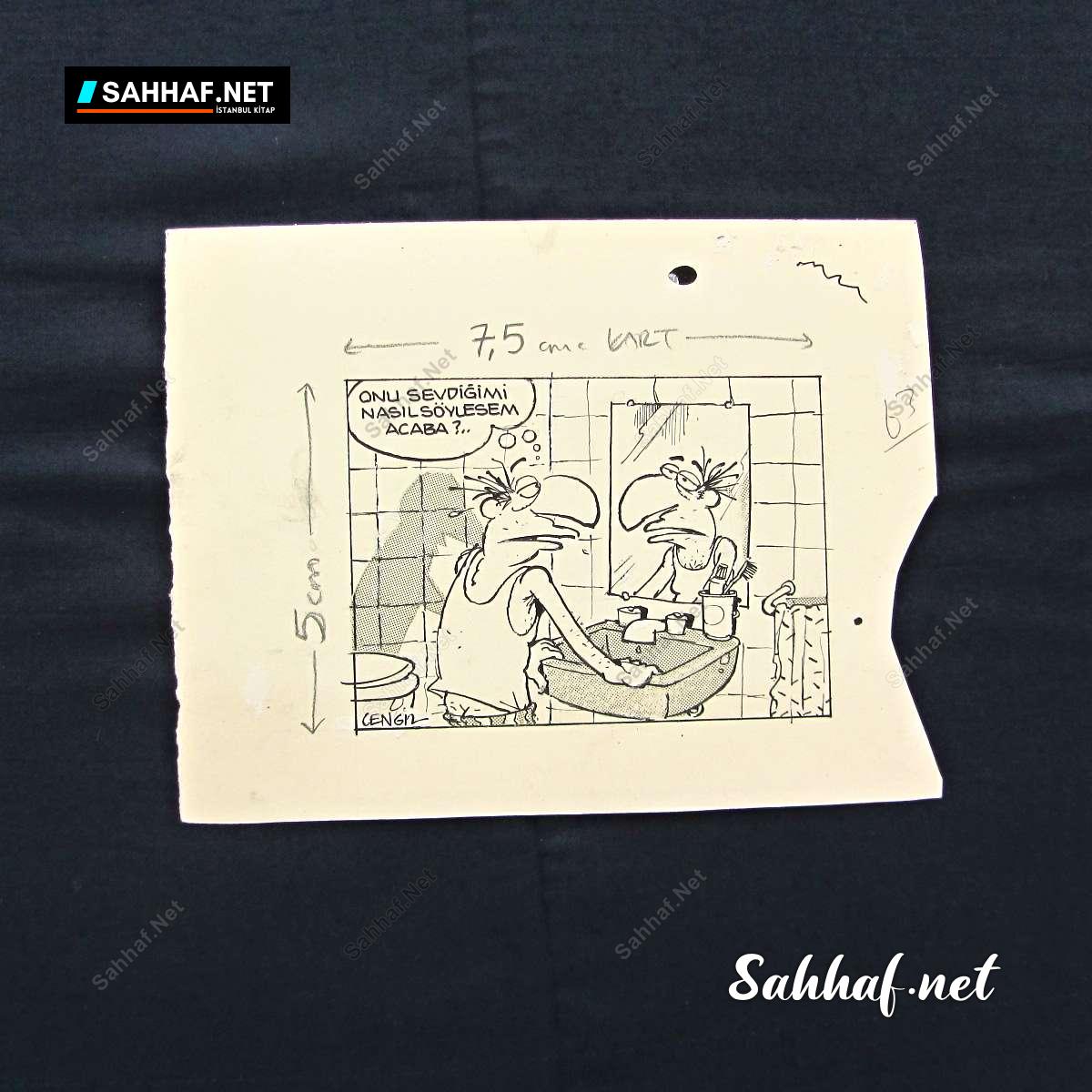 Kitap Dergi Efemera ORİJİNAL KARİKATÜR Sahhaf.Net 2 ORİJİNAL KARİKATÜR Sahhaf.Net Kitap Dergi Efemera 2