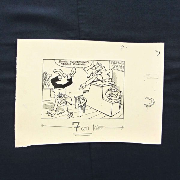 MAHKEME KONULU ORİJİNAL KARİKATÜR 44 MAHKEME KONULU ORİJİNAL KARİKATÜR