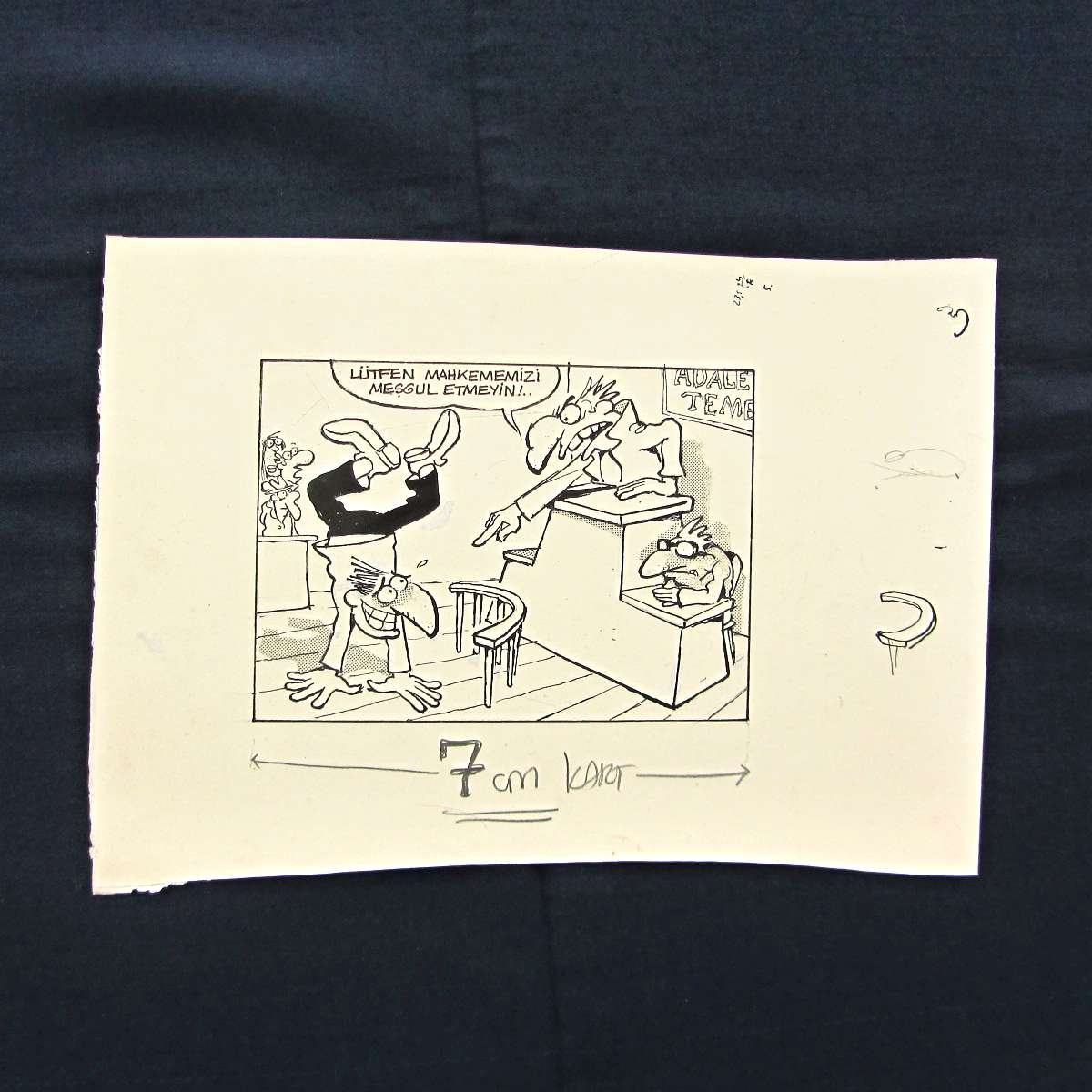 MAHKEME KONULU ORİJİNAL KARİKATÜR 1 MAHKEME KONULU ORİJİNAL KARİKATÜR