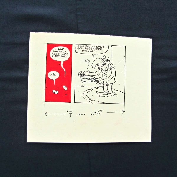 YEMEK KONULU ORİJİNAL KARİKATÜR 45 YEMEK KONULU ORİJİNAL KARİKATÜR