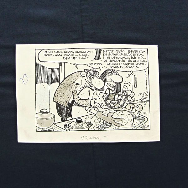 HEDİYE KONULU ORİJİNAL KARİKATÜR 60 HEDİYE KONULU ORİJİNAL KARİKATÜR