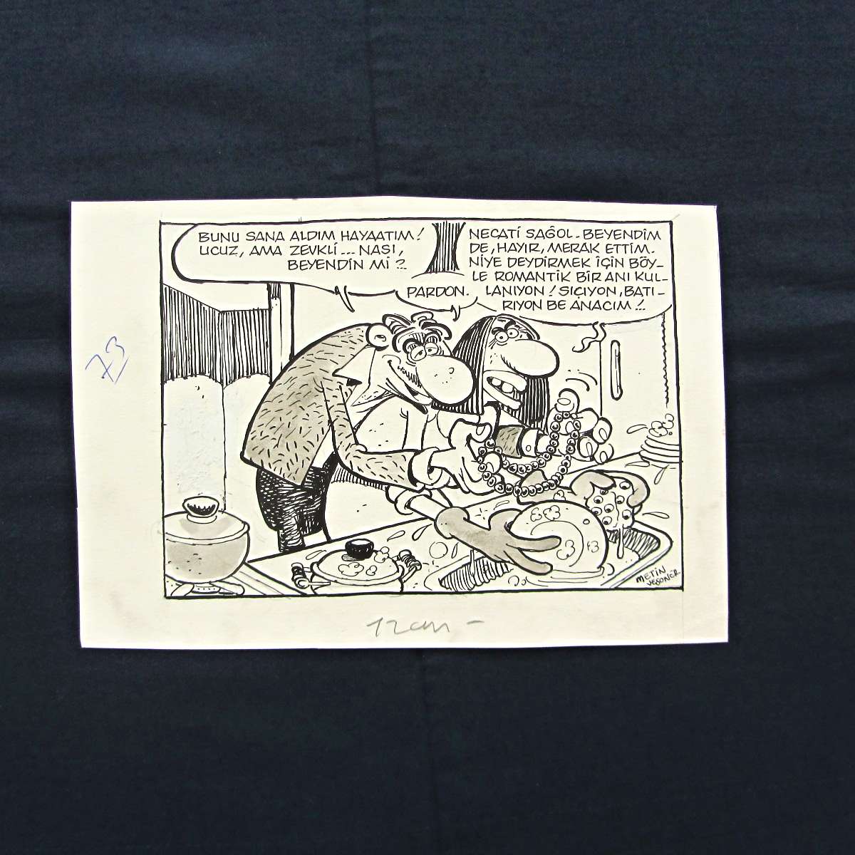 HEDİYE KONULU ORİJİNAL KARİKATÜR 1 HEDİYE KONULU ORİJİNAL KARİKATÜR