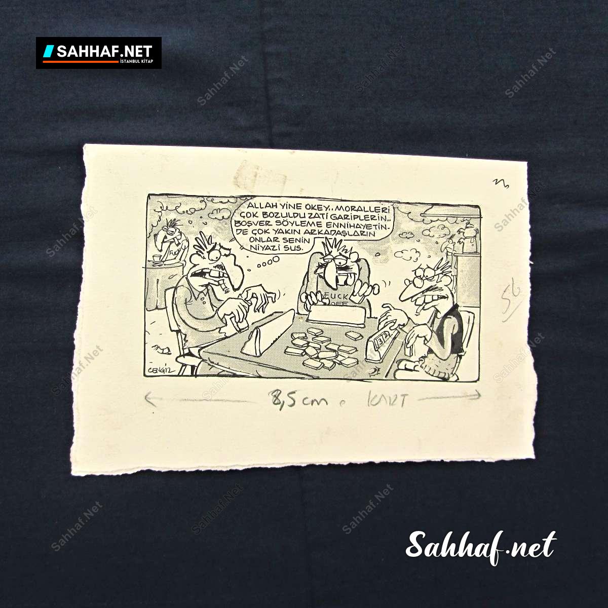 Kitap Dergi Efemera ORİJİNAL KARİKATÜR Sahhaf.Net 2 ORİJİNAL KARİKATÜR Sahhaf.Net Kitap Dergi Efemera 2
