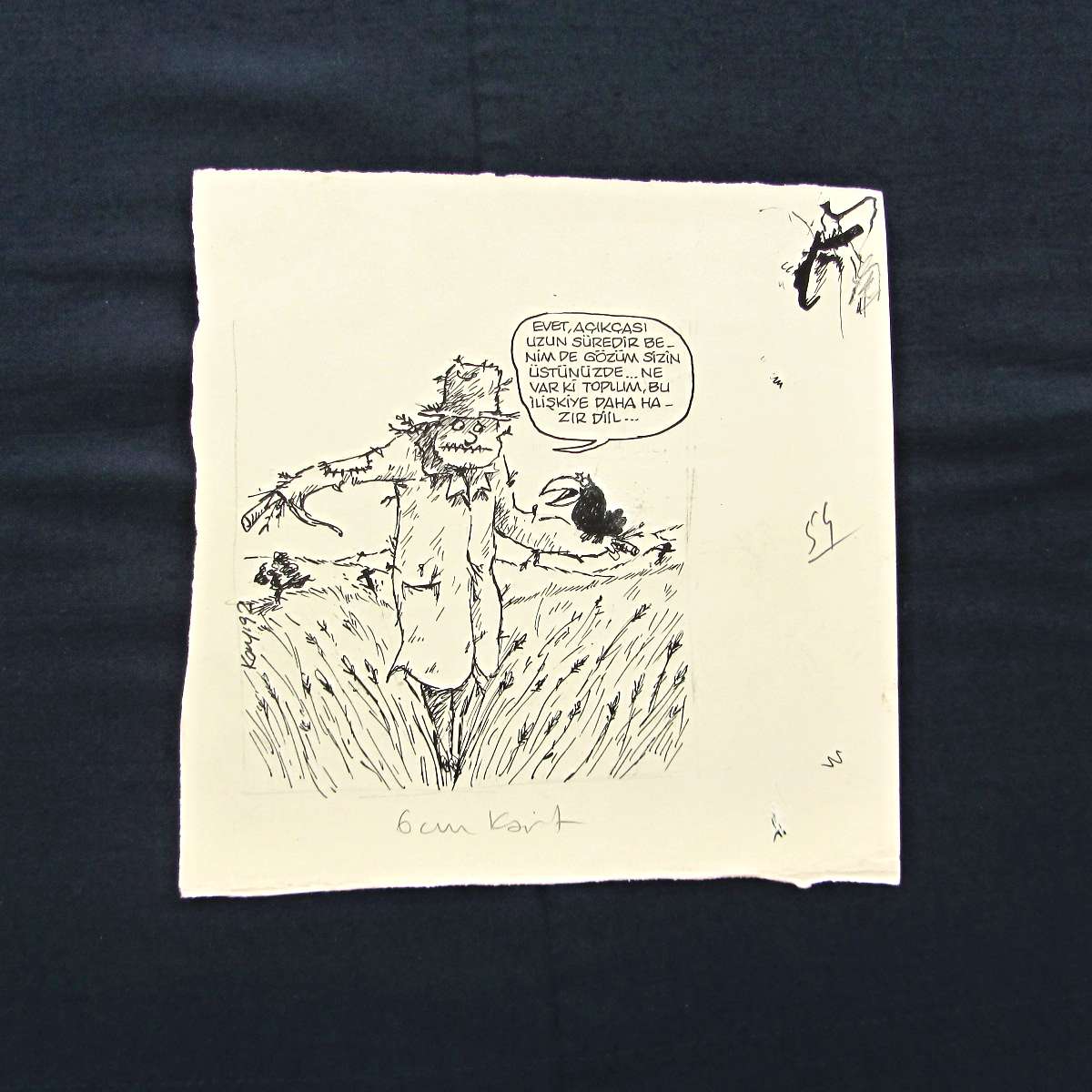 İLİŞKİ KONULU ORİJİNAL KARİKATÜR 1 İLİŞKİ KONULU ORİJİNAL KARİKATÜR