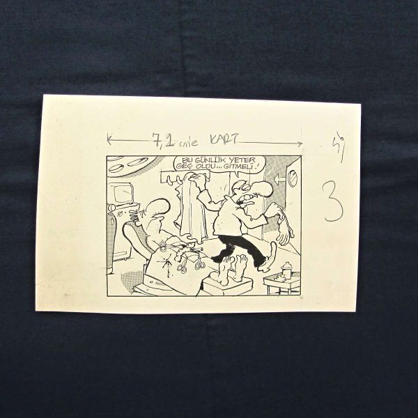 AMELİYAT KONULU ORİJİNAL KARİKATÜR 53 AMELİYAT KONULU ORİJİNAL KARİKATÜR