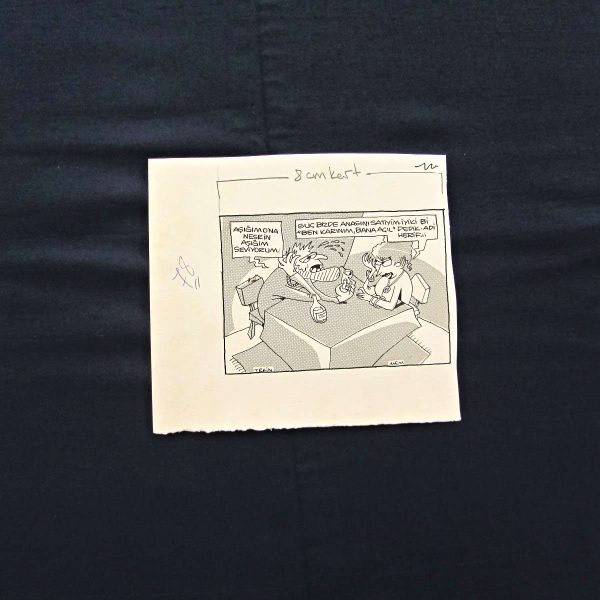 ALDATMA KONULU ORİJİNAL KARİKATÜR 48 ALDATMA KONULU ORİJİNAL KARİKATÜR