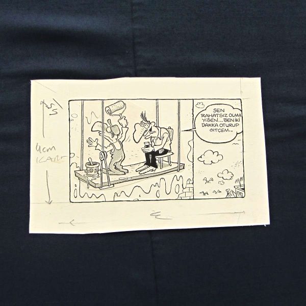 ZİYARET KONULU ORİJİNAL KARİKATÜR 49 ZİYARET KONULU ORİJİNAL KARİKATÜR