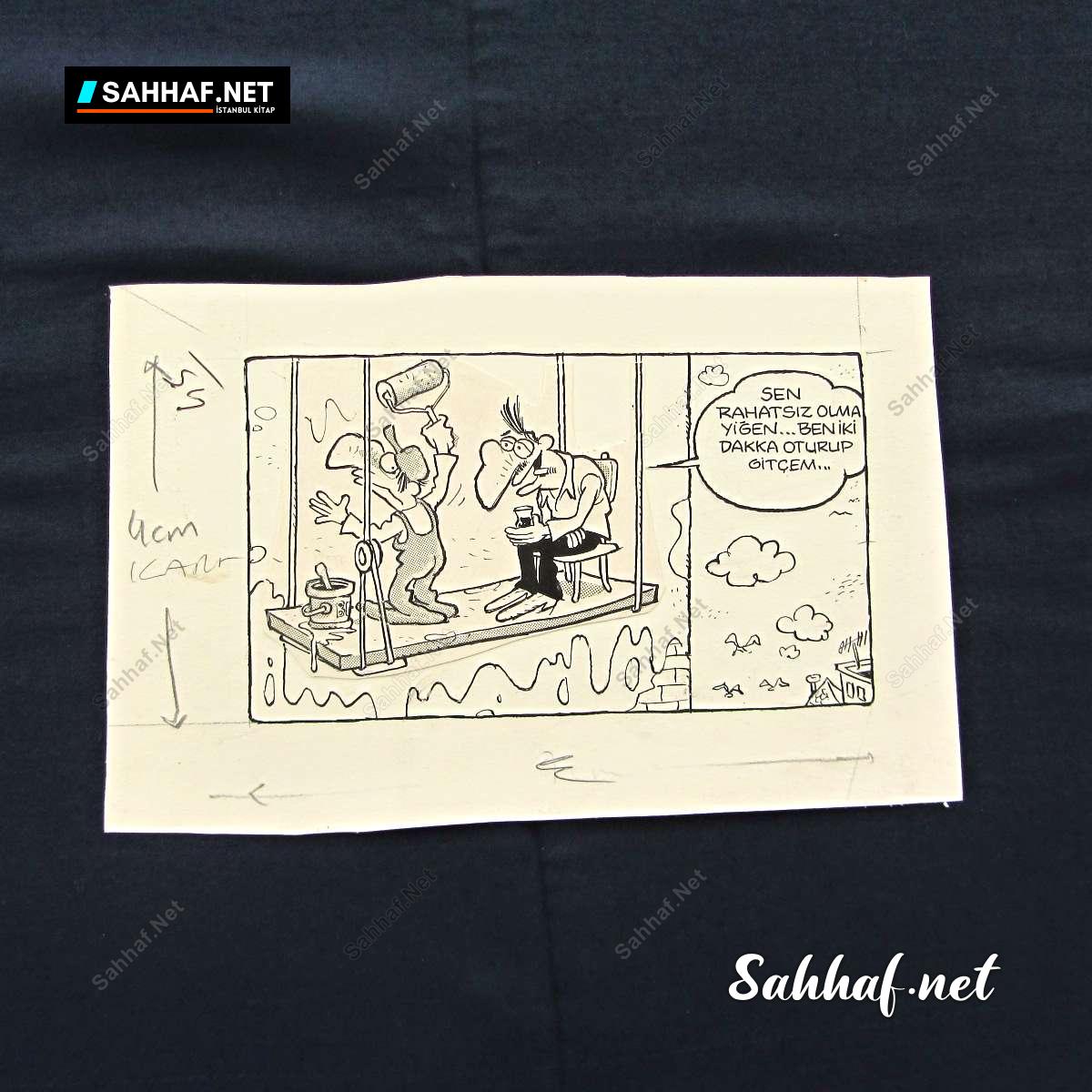Kitap Dergi Efemera ORİJİNAL KARİKATÜR Sahhaf.Net 2 ORİJİNAL KARİKATÜR Sahhaf.Net Kitap Dergi Efemera 2