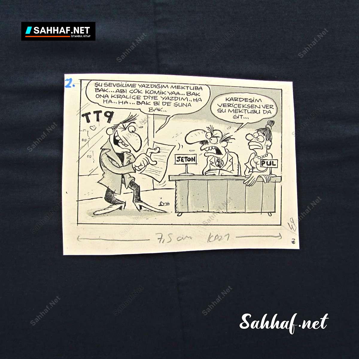 Kitap Dergi Efemera ORİJİNAL KARİKATÜR Sahhaf.Net 2 ORİJİNAL KARİKATÜR Sahhaf.Net Kitap Dergi Efemera 2