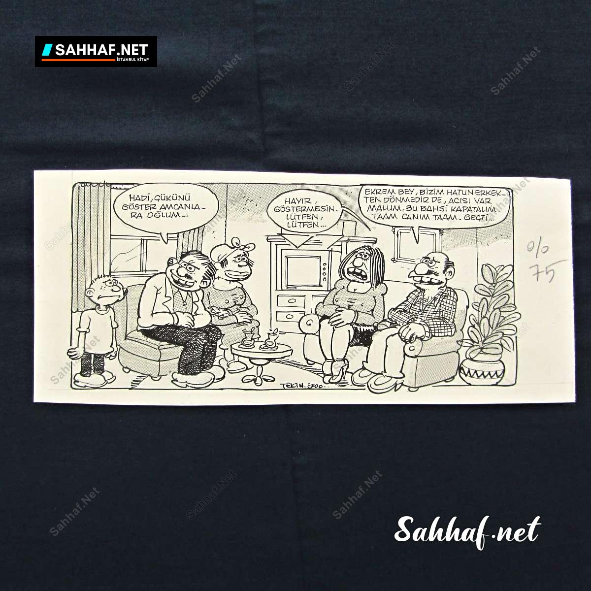 Kitap Dergi Efemera ORİJİNAL KARİKATÜR Sahhaf.Net 2 ORİJİNAL KARİKATÜR Sahhaf.Net Kitap Dergi Efemera 2