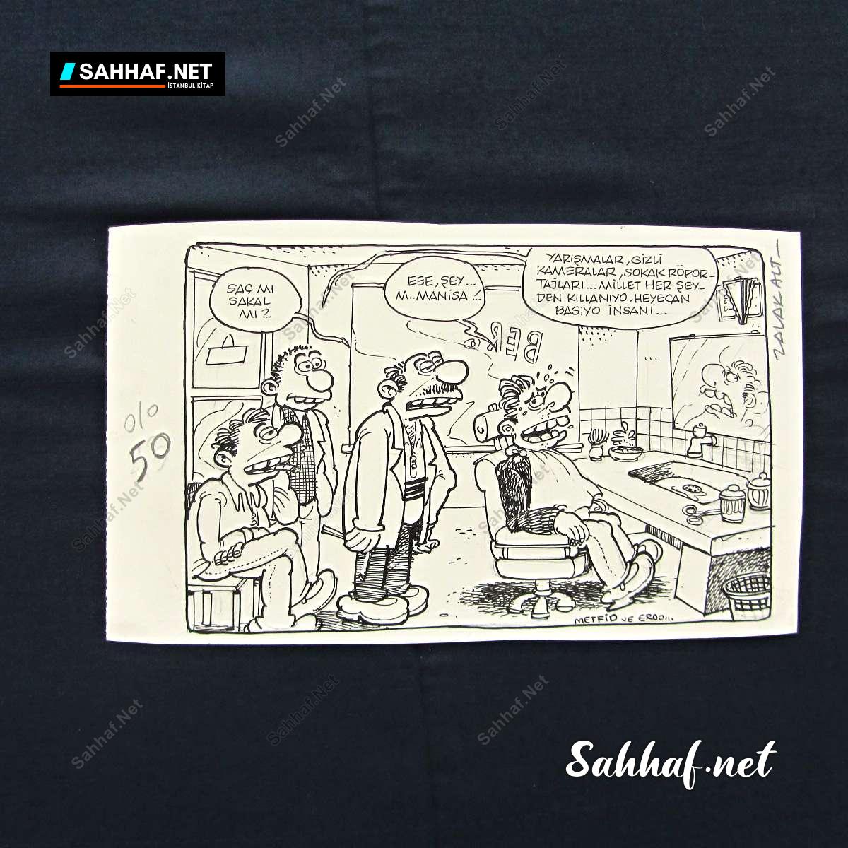 Kitap Dergi Efemera ORİJİNAL KARİKATÜR Sahhaf.Net 2 ORİJİNAL KARİKATÜR Sahhaf.Net Kitap Dergi Efemera 2