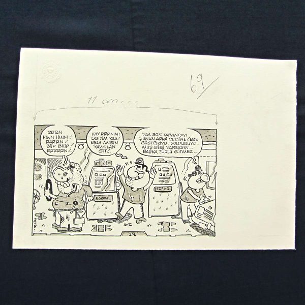 DELİ KONULU ORİJİNAL KARİKATÜR 59 DELİ KONULU ORİJİNAL KARİKATÜR