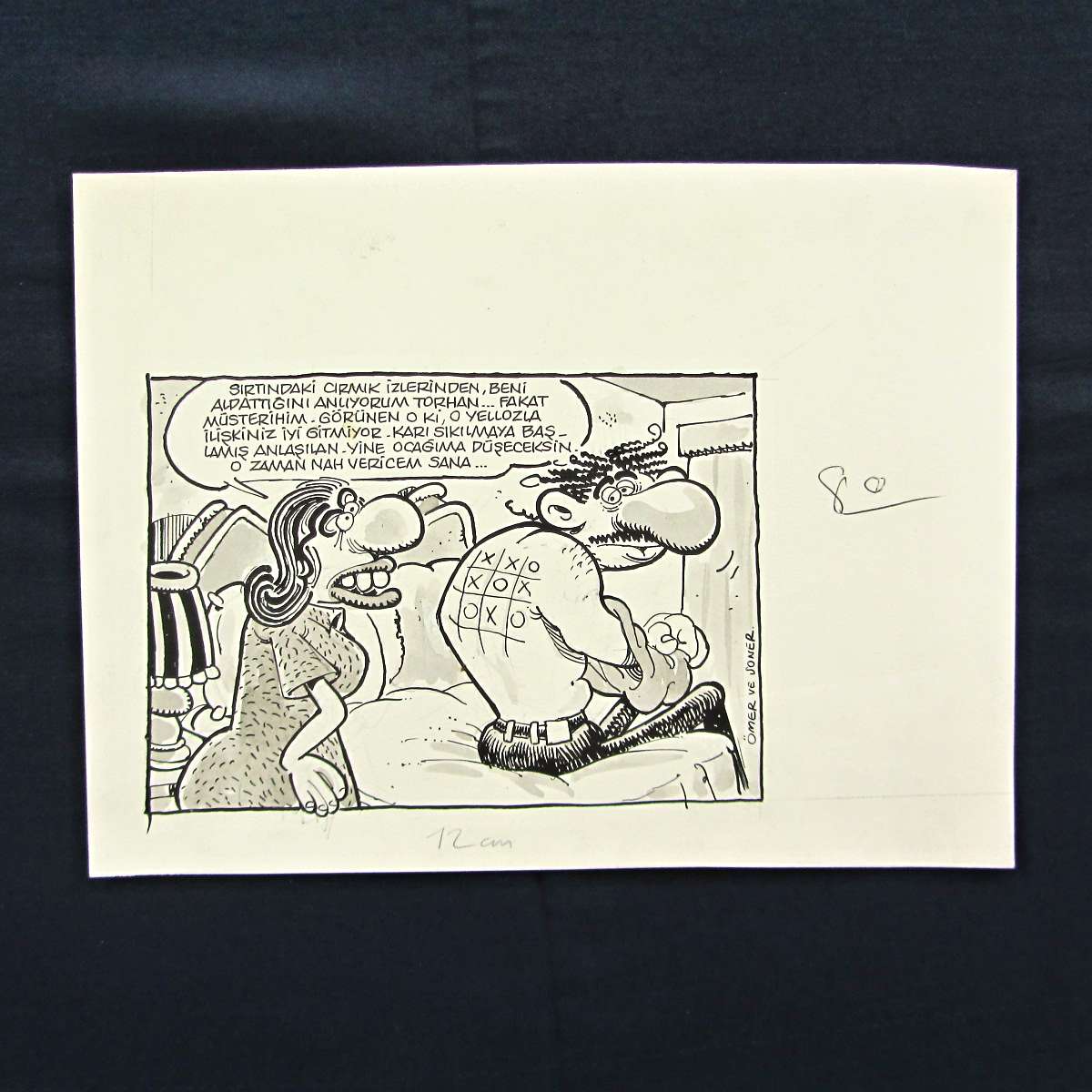 ALDATMA KONULU ORİJİNAL KARİKATÜR 1 ALDATMA KONULU ORİJİNAL KARİKATÜR