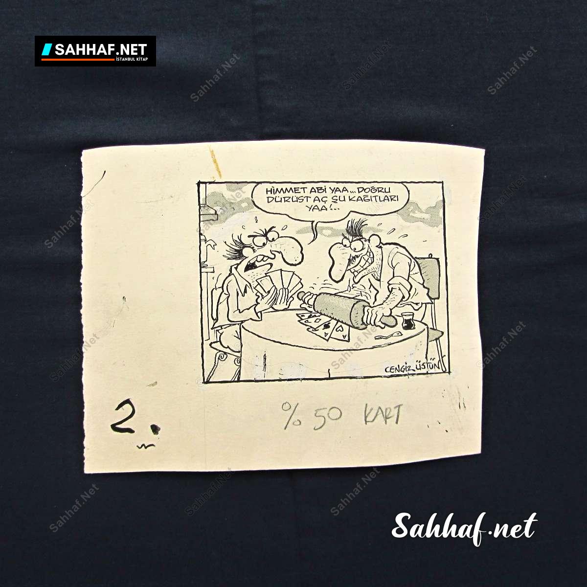 Kitap Dergi Efemera ORİJİNAL KARİKATÜR Sahhaf.Net 2 ORİJİNAL KARİKATÜR Sahhaf.Net Kitap Dergi Efemera 2