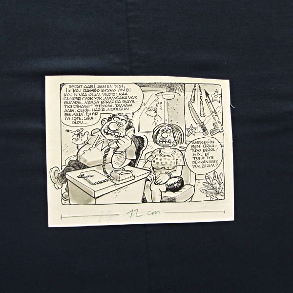 İLGİNÇ MESLEKLER KONULU ORİJİNAL KARİKATÜR 48 İLGİNÇ MESLEKLER KONULU ORİJİNAL KARİKATÜR