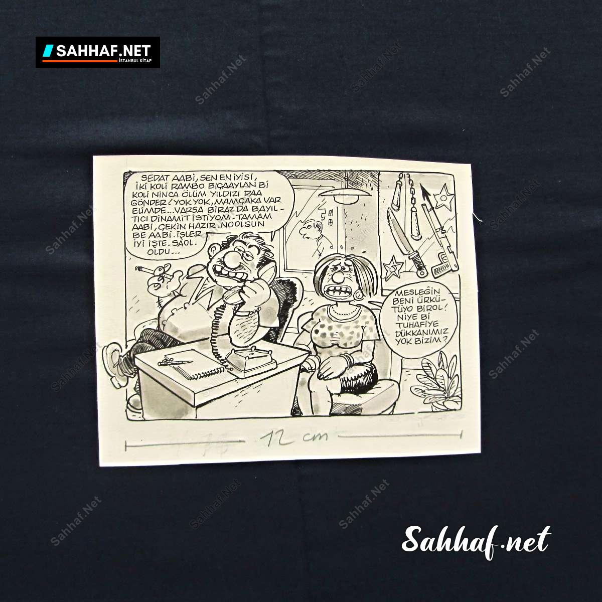 Kitap Dergi Efemera ORİJİNAL KARİKATÜR Sahhaf.Net 2 ORİJİNAL KARİKATÜR Sahhaf.Net Kitap Dergi Efemera 2