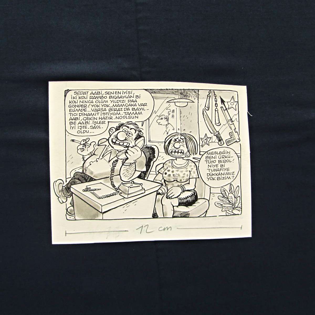 İLGİNÇ MESLEKLER KONULU ORİJİNAL KARİKATÜR 1 İLGİNÇ MESLEKLER KONULU ORİJİNAL KARİKATÜR