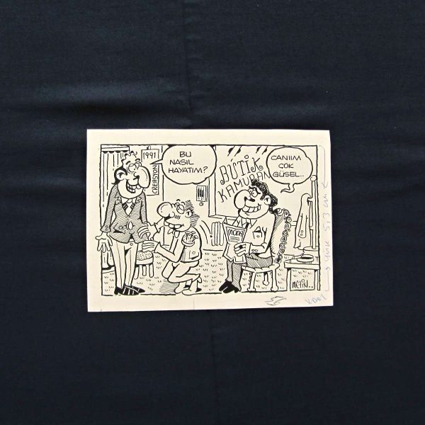 TERZİ KONULU ORİJİNAL KARİKATÜR 49 TERZİ KONULU ORİJİNAL KARİKATÜR