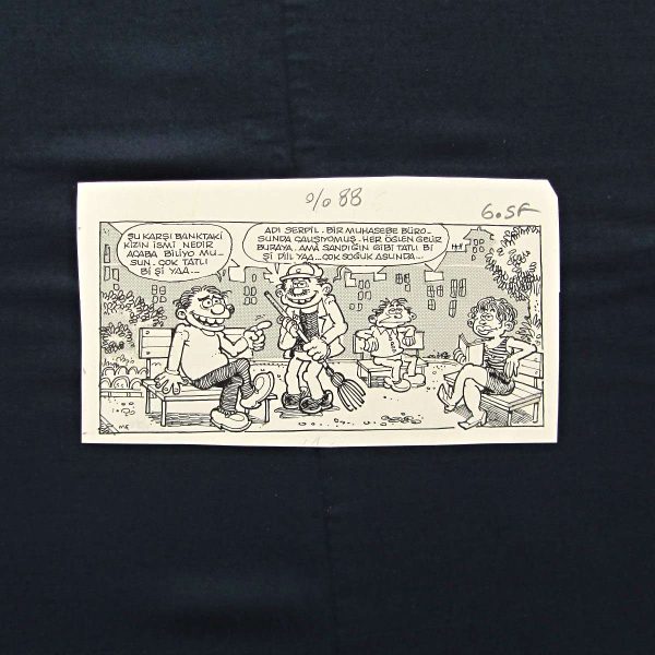 ÇÖPÇATAN KONULU ORİJİNAL KARİKATÜR 59 ÇÖPÇATAN KONULU ORİJİNAL KARİKATÜR