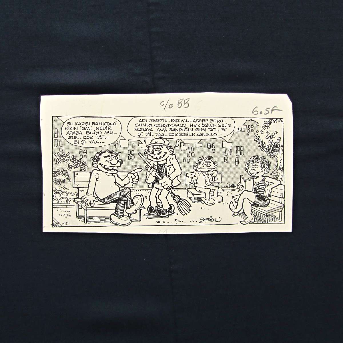 ÇÖPÇATAN KONULU ORİJİNAL KARİKATÜR 1 ÇÖPÇATAN KONULU ORİJİNAL KARİKATÜR