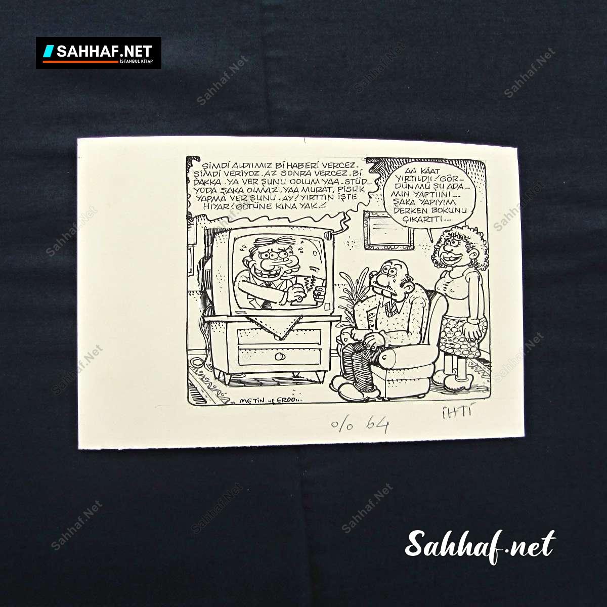 Kitap Dergi Efemera ORİJİNAL KARİKATÜR Sahhaf.Net 2 ORİJİNAL KARİKATÜR Sahhaf.Net Kitap Dergi Efemera 2