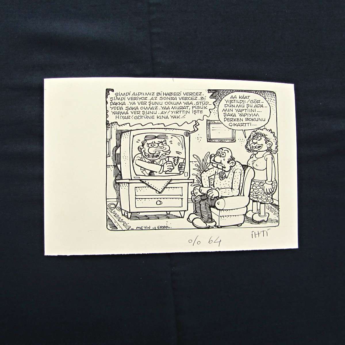 HABER KONULU ORİJİNAL KARİKATÜR 1 HABER KONULU ORİJİNAL KARİKATÜR