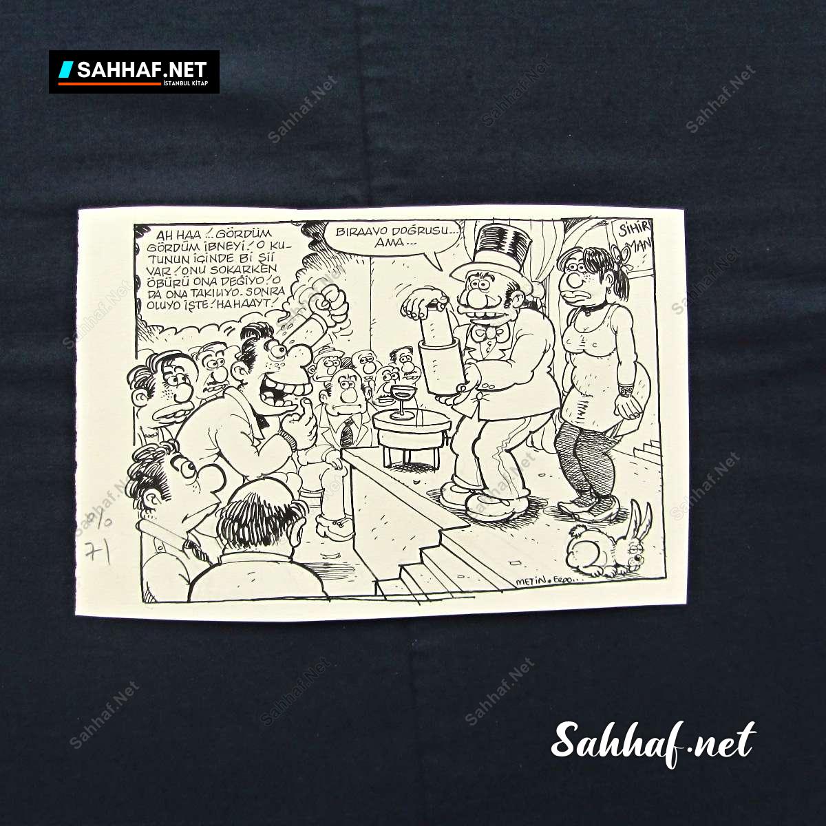 Kitap Dergi Efemera ORİJİNAL KARİKATÜR Sahhaf.Net 2 ORİJİNAL KARİKATÜR Sahhaf.Net Kitap Dergi Efemera 2