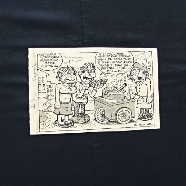 PİMPİRİKLİK KONULU ORİJİNAL KARİKATÜR 43 PİMPİRİKLİK KONULU ORİJİNAL KARİKATÜR