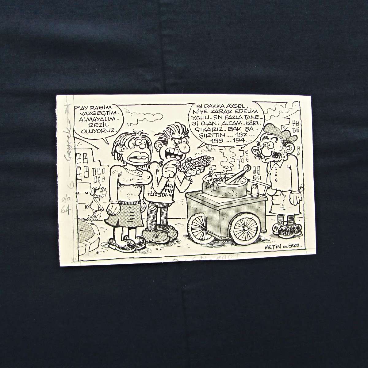 PİMPİRİKLİK KONULU ORİJİNAL KARİKATÜR 1 PİMPİRİKLİK KONULU ORİJİNAL KARİKATÜR