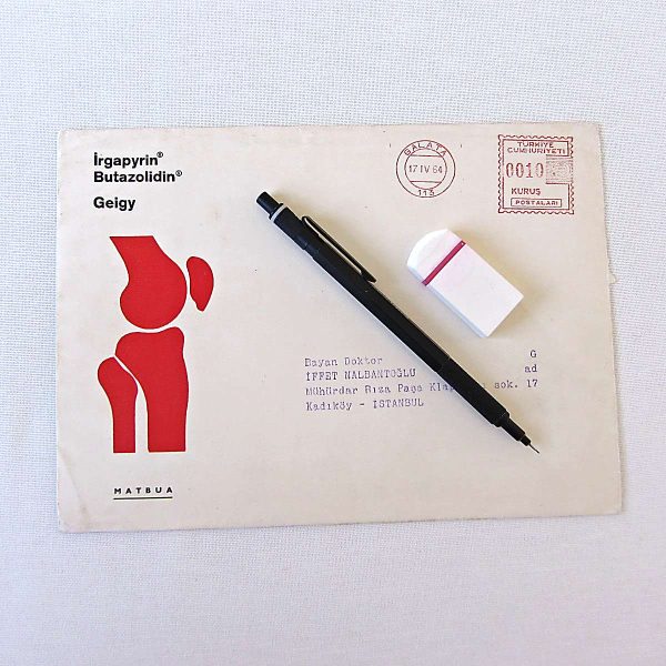 GEIGY MEKTUP ZARFI 54 GEIGY MEKTUP ZARFI