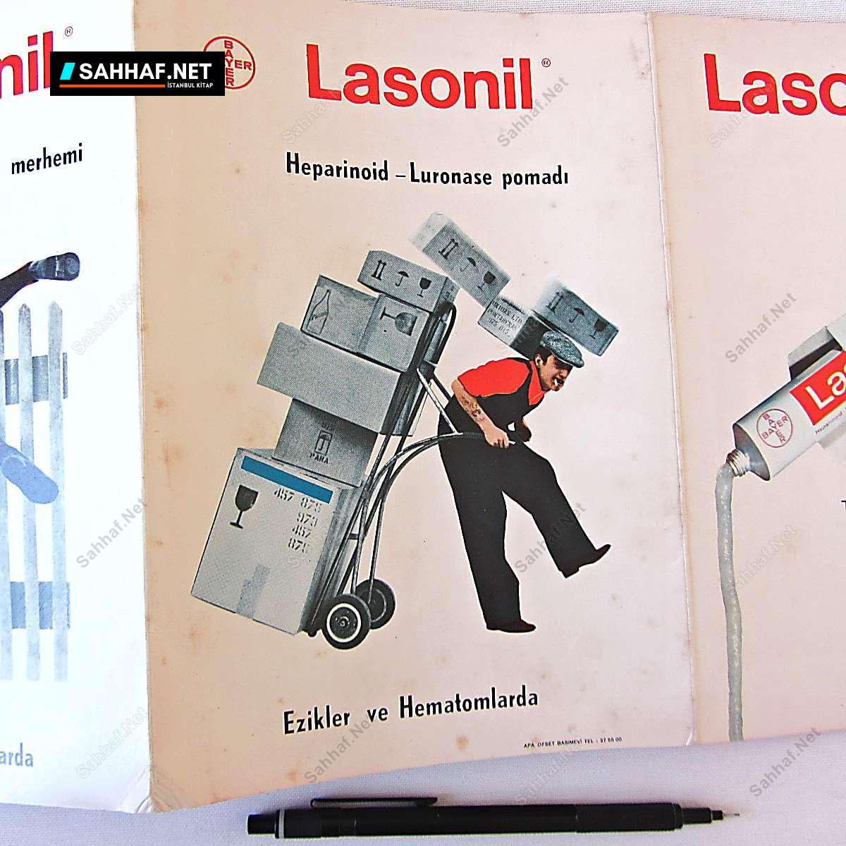 BAYER LASONIL İLAÇ BROŞÜRÜ VE ZARF 3 BAYER LASONIL İLAÇ BROŞÜRÜ VE ZARF - Görsel 3