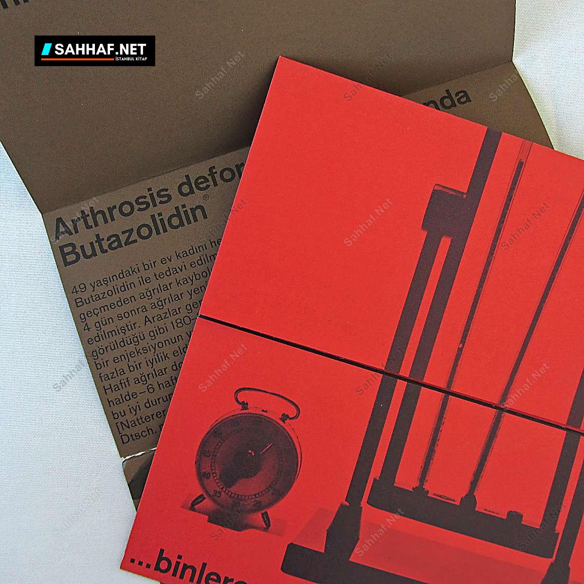 GEIGY BUTAZOLİDİN İLAÇ BROŞÜRÜ 2 ADET 2 GEIGY BUTAZOLİDİN İLAÇ BROŞÜRÜ 2 ADET - Görsel 2