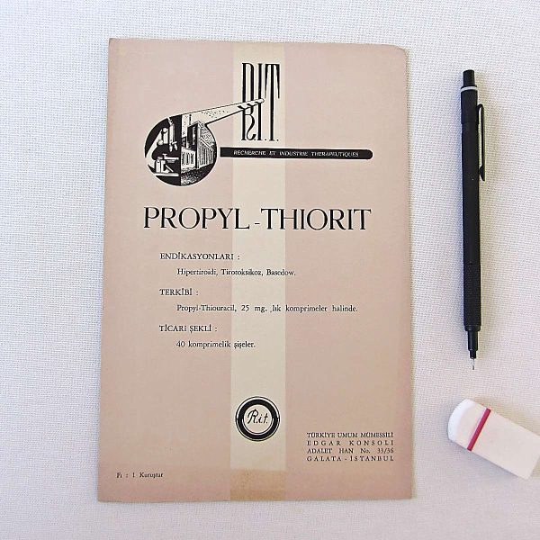 RIT PROPYL-THIORIT İLAÇ BRAŞÜRÜ 43 RIT PROPYL-THIORIT İLAÇ BRAŞÜRÜ