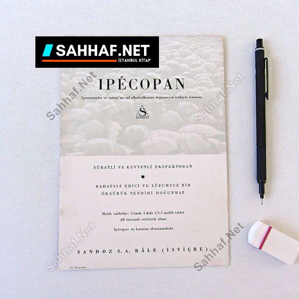 SANDOZ IPECOPAN İLAÇ BROŞÜRÜ - Sahhaf.Net