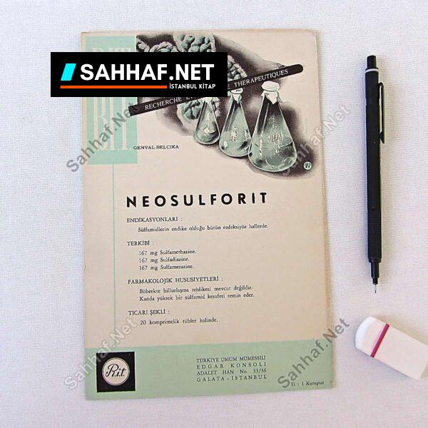 RIT NEOSULFORIT İLAÇ BROŞÜRÜ - Sahhaf.Net
