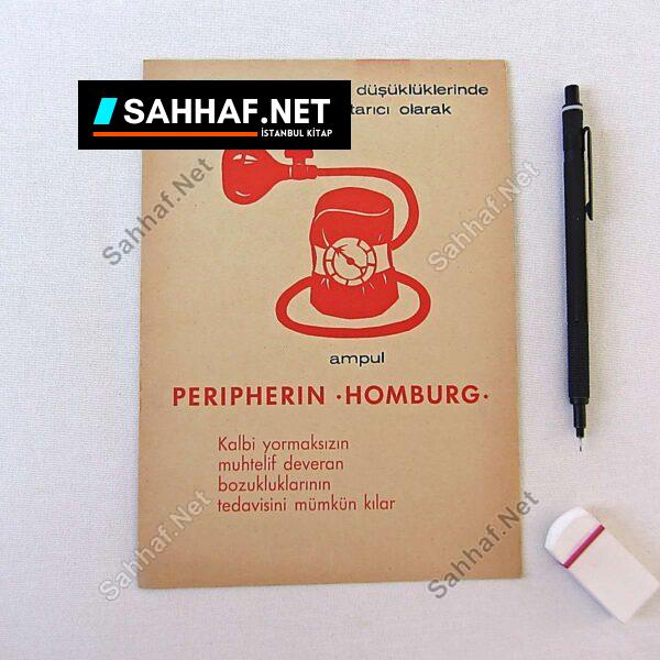 HOMBURG PERIPHERIN İLAÇ BROŞÜRÜ - Sahhaf.Net