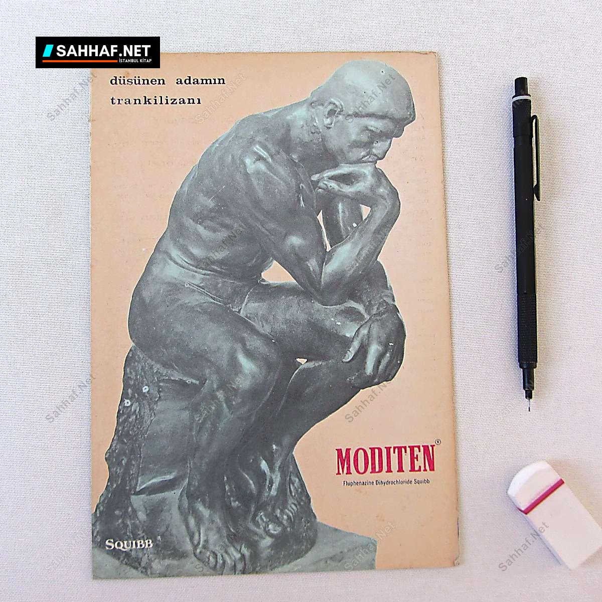 SQUIBB MODITEN İLAÇ BROŞÜRÜ 306 S2330 SQUIBB MODITEN ILAC BROSURU Efemera SQUIBB MODITEN İLAÇ BROŞÜRÜ