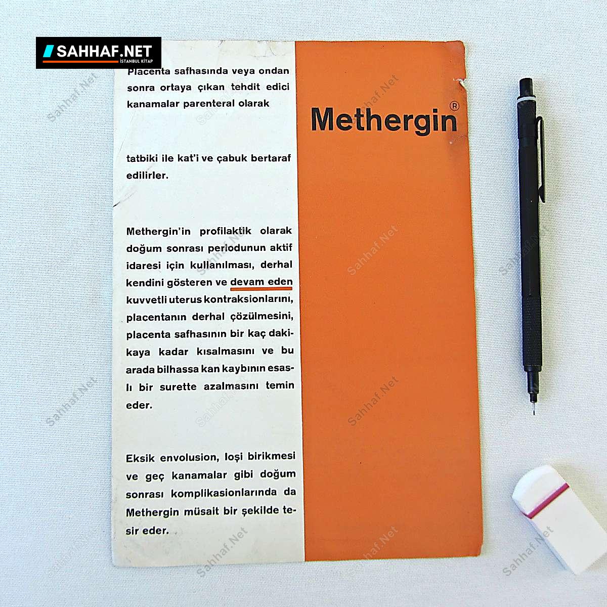 SANDOZ METHERGIN 298 S2331 SANDOZ METHERGIN Efemera SANDOZ METHERGIN
