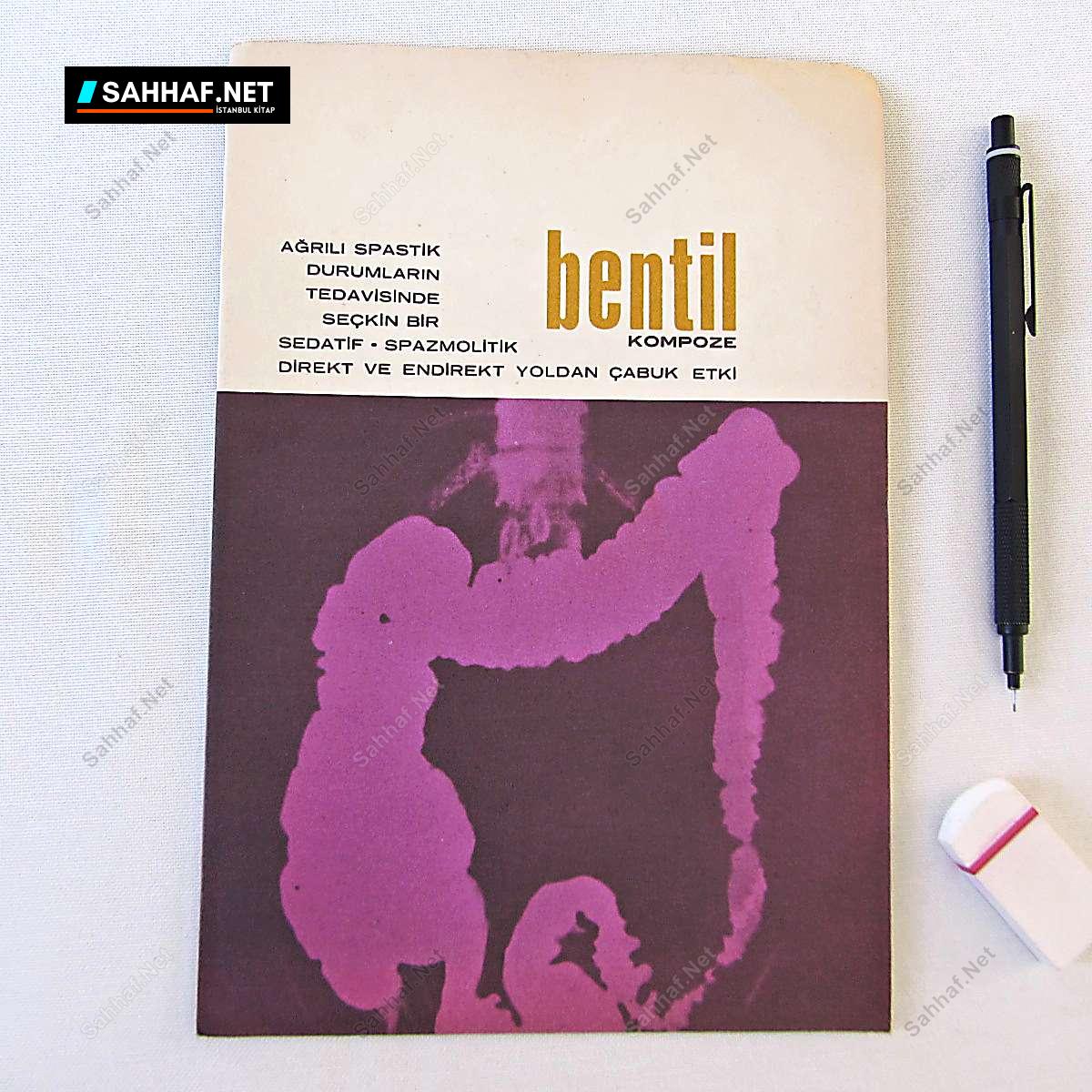 S2334 ECZACIBASI BENTIL ILAC BROSURU Efemera