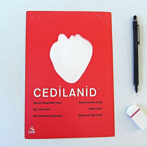 SANDOZ CEDİLANİD İLAÇ BROŞÜRÜ 50 SANDOZ CEDİLANİD İLAÇ BROŞÜRÜ