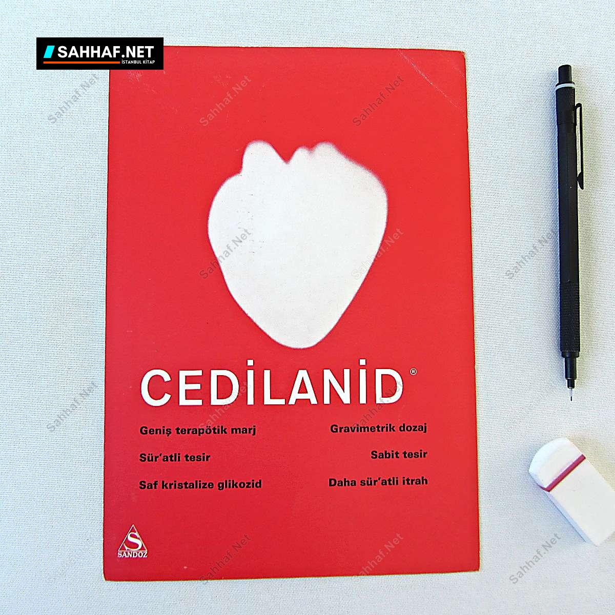 SANDOZ CEDİLANİD İLAÇ BROŞÜRÜ 266 S2335 SANDOZ CEDILANID ILAC BROSURU Efemera SANDOZ CEDİLANİD İLAÇ BROŞÜRÜ